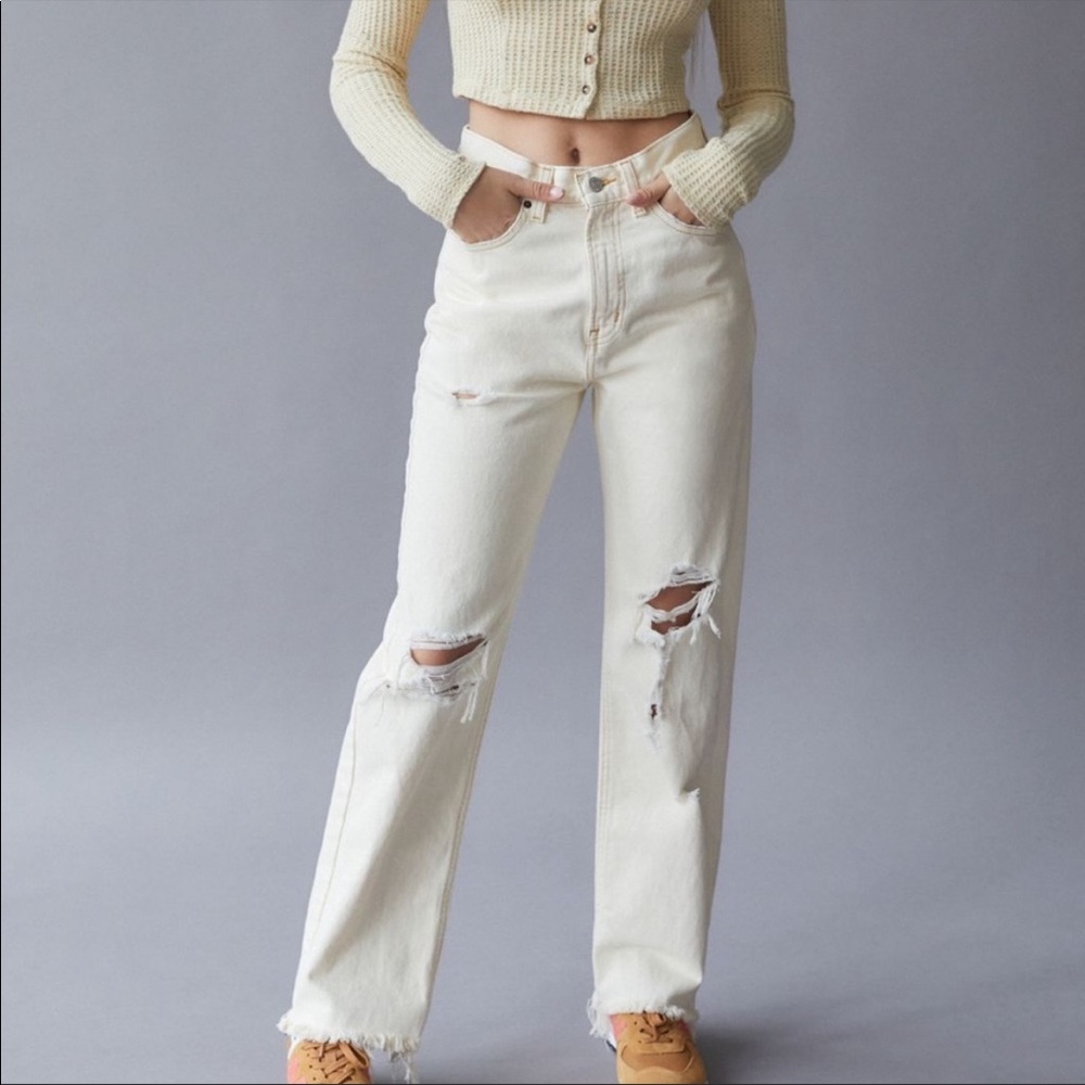 NWOT BDG High-Waisted Cowboy Jean in Pearl - Size 25
